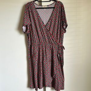 Plus Size Wrap Dress Size 2X